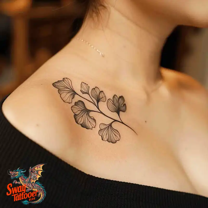 80 Ginkgo Tattoo Design Ideas, Symbolism and Styles 41 Ginkgo Tattoo