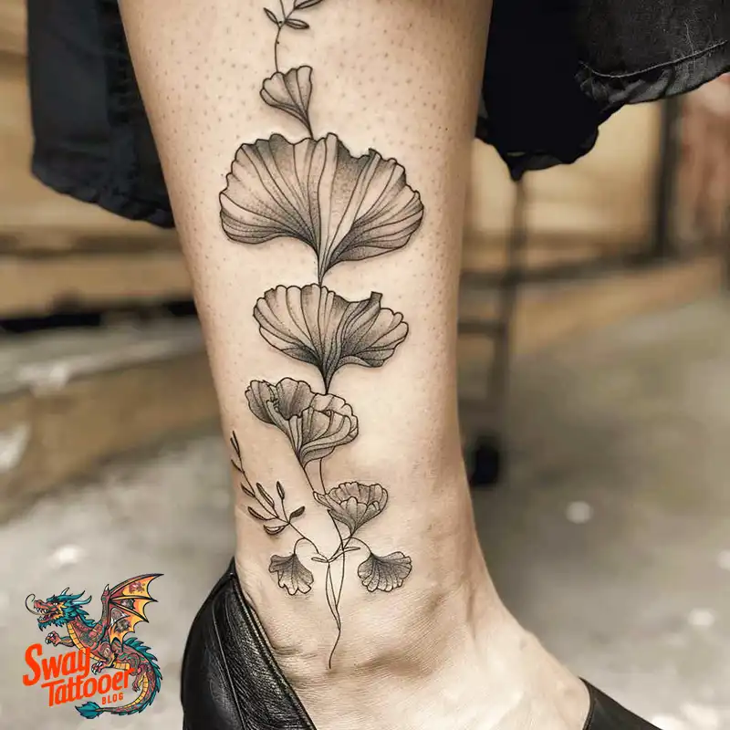 80 Ginkgo Tattoo Design Ideas, Symbolism and Styles 33 Ginkgo Tattoo