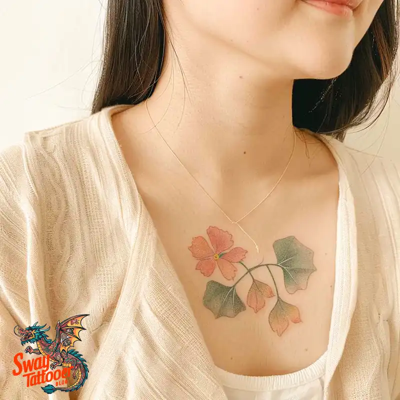 80 Ginkgo Tattoo Design Ideas, Symbolism and Styles 29 Ginkgo Tattoo