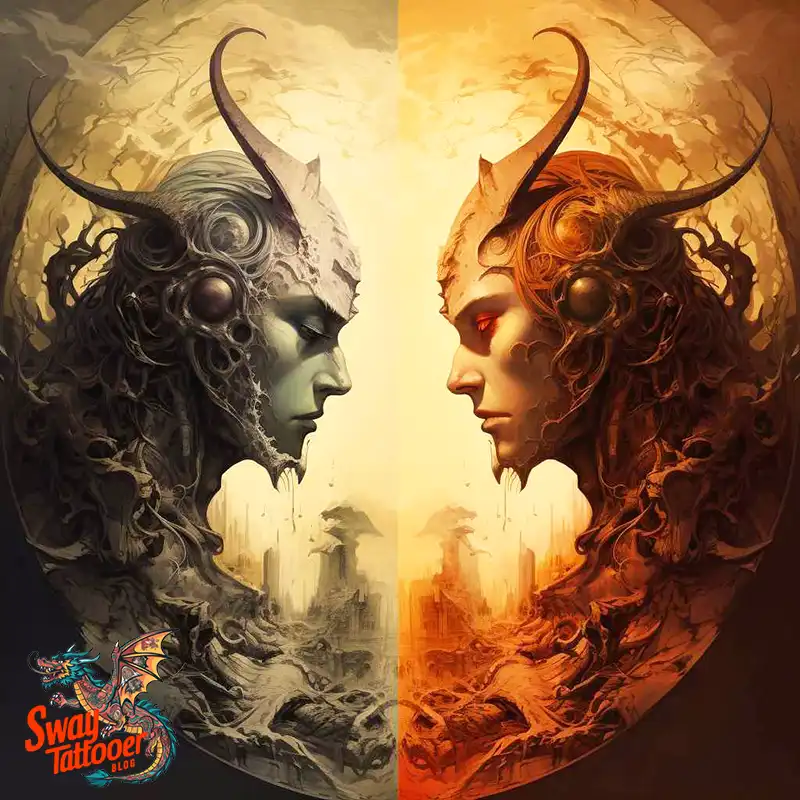 Good and Evil Tattoo