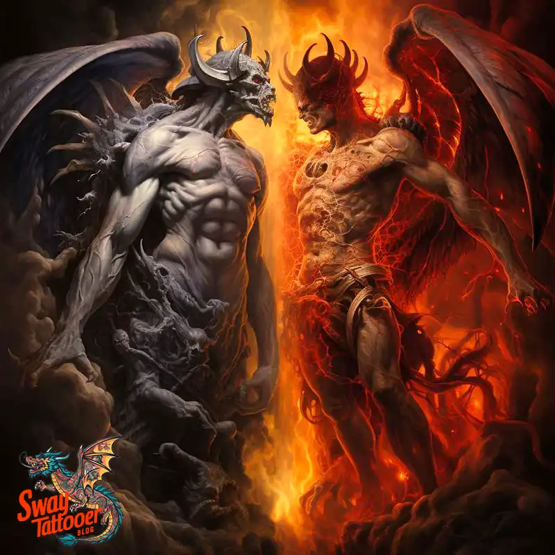 Good and Evil Tattoo