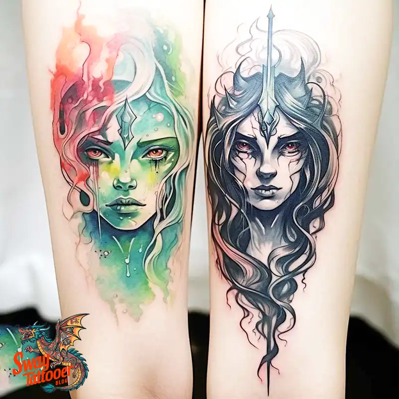Good and Evil Tattoo