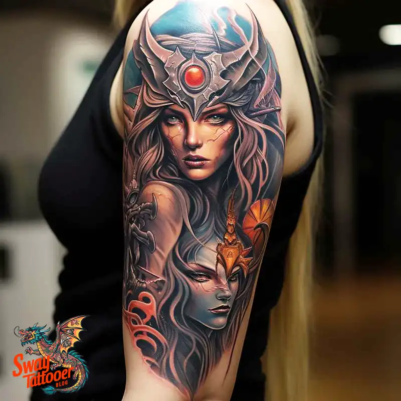 Good and Evil Tattoo