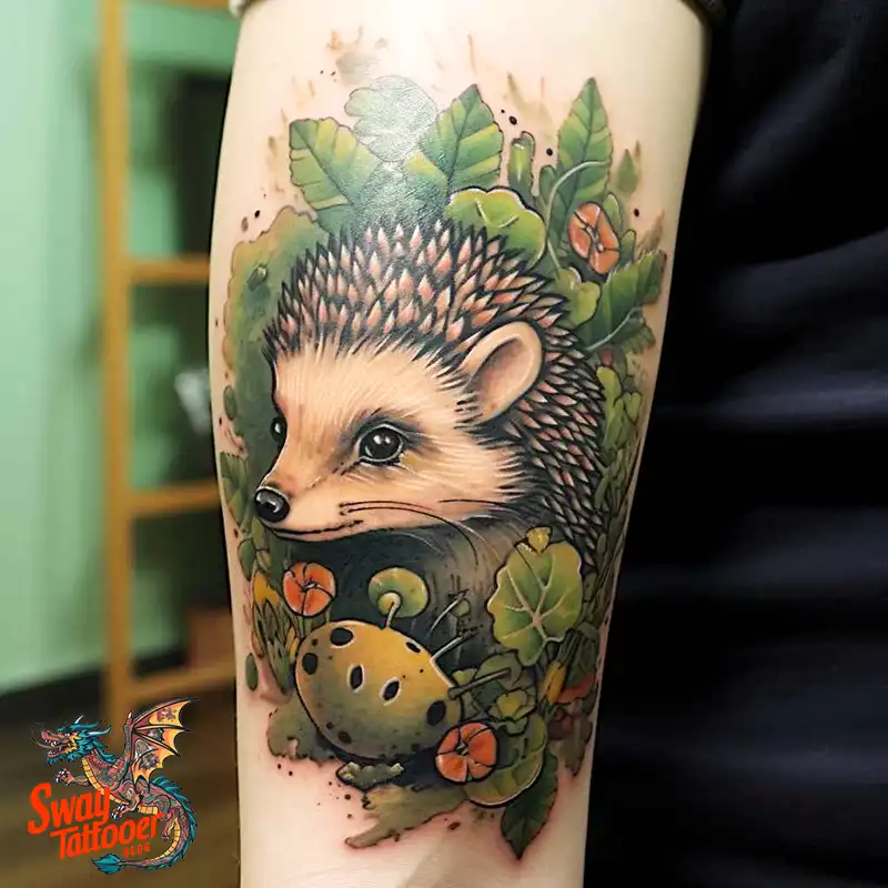 50 Best Hedgehog Tattoo Designs: A Symbol of Resilience 21 hedgehog tattoo