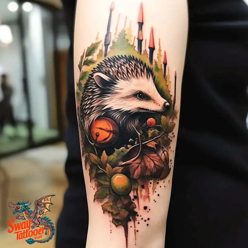 50 Best Hedgehog Tattoo Designs: A Symbol of Resilience 19 hedgehog tattoo
