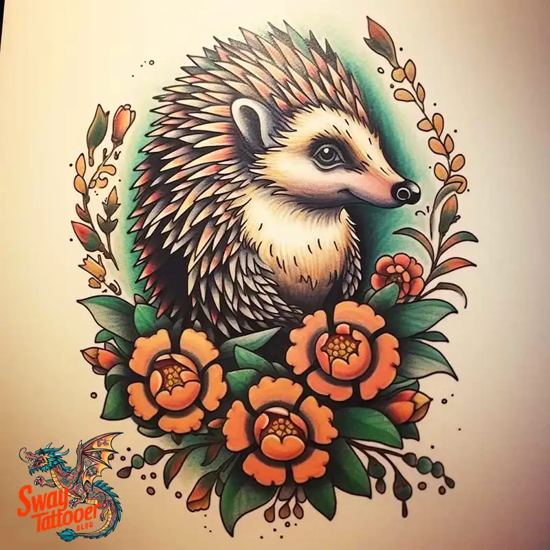 50 Best Hedgehog Tattoo Designs: A Symbol of Resilience 37 hedgehog tattoo