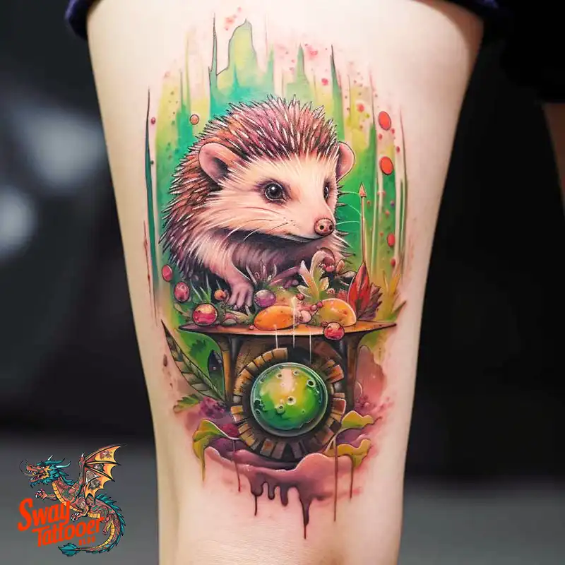 50 Best Hedgehog Tattoo Designs: A Symbol of Resilience 77 hedgehog tattoo