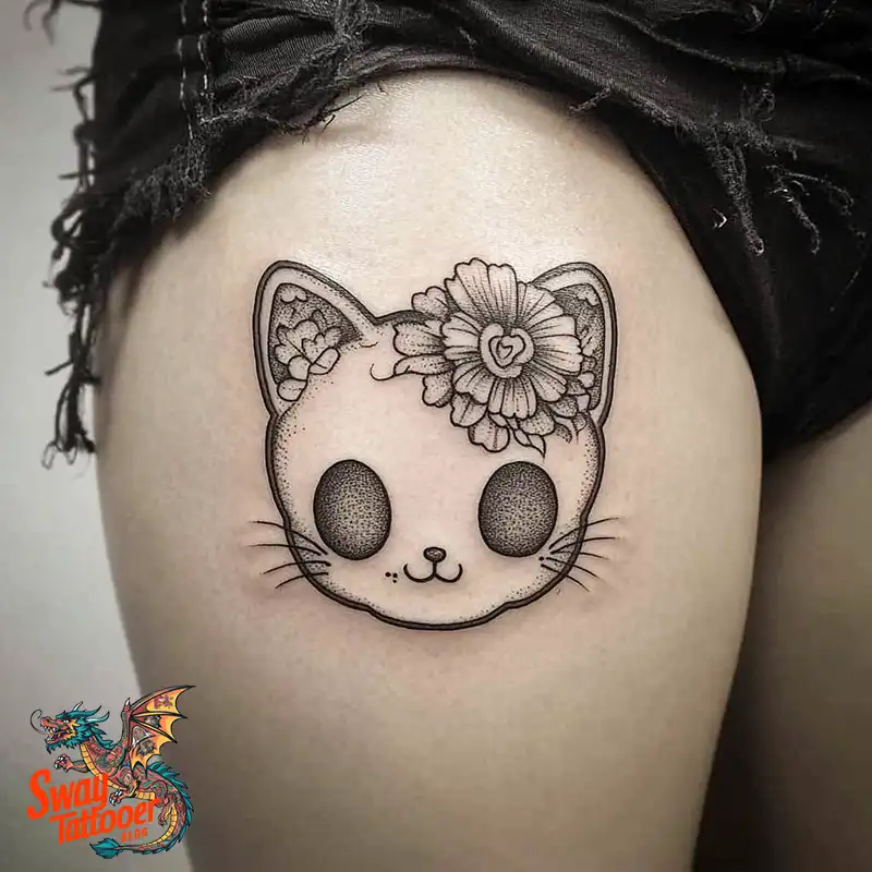 150 Hello Kitty Tattoo Ideas: Cute, Kawaii Designs & Meaning 146 Hello Kitty Tattoo