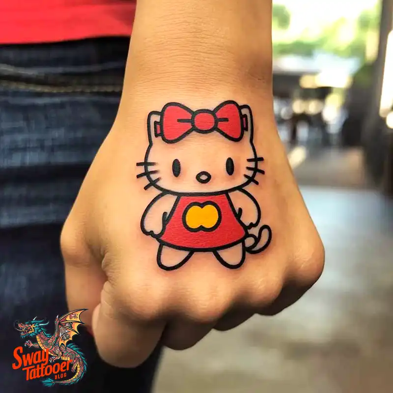 150 Hello Kitty Tattoo Ideas: Cute, Kawaii Designs & Meaning 50 Hello Kitty Tattoo