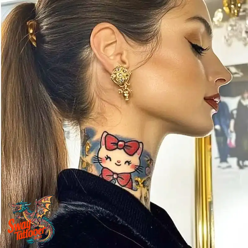 150 Hello Kitty Tattoo Ideas: Cute, Kawaii Designs & Meaning 45 Hello Kitty Tattoo