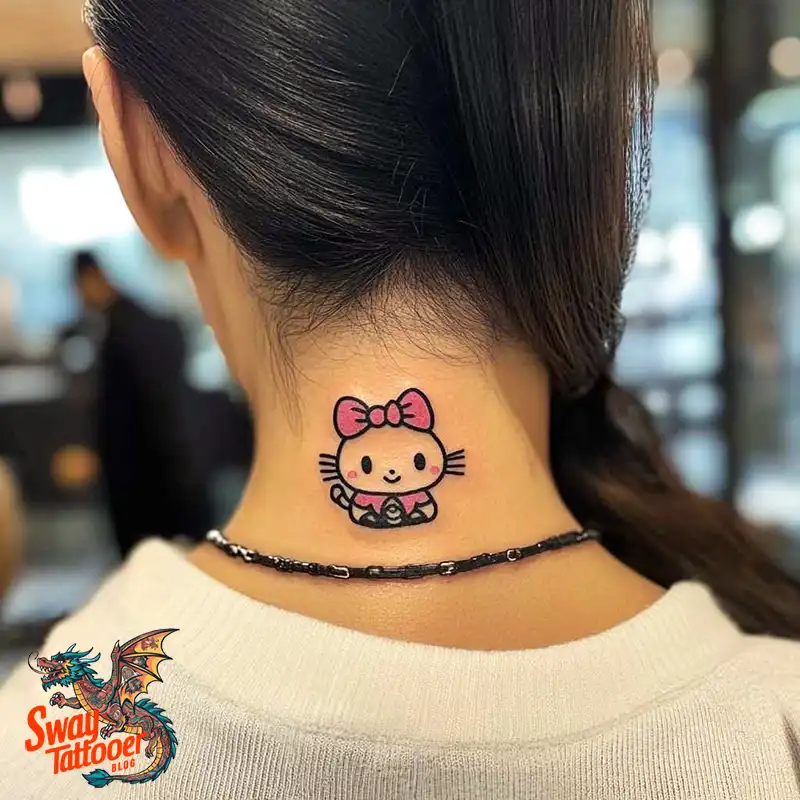 150 Hello Kitty Tattoo Ideas: Cute, Kawaii Designs & Meaning 37 Hello Kitty Tattoo