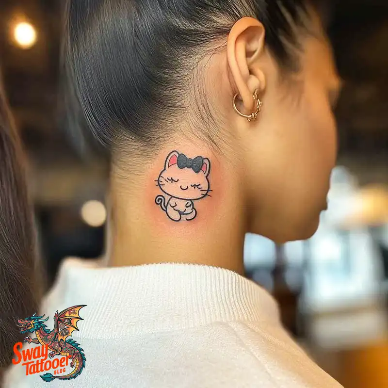 150 Hello Kitty Tattoo Ideas: Cute, Kawaii Designs & Meaning 39 Hello Kitty Tattoo