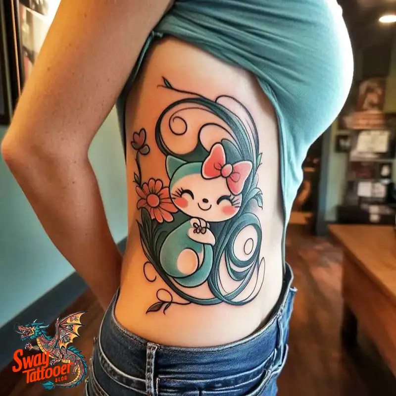 150 Hello Kitty Tattoo Ideas: Cute, Kawaii Designs & Meaning 40 Hello Kitty Tattoo
