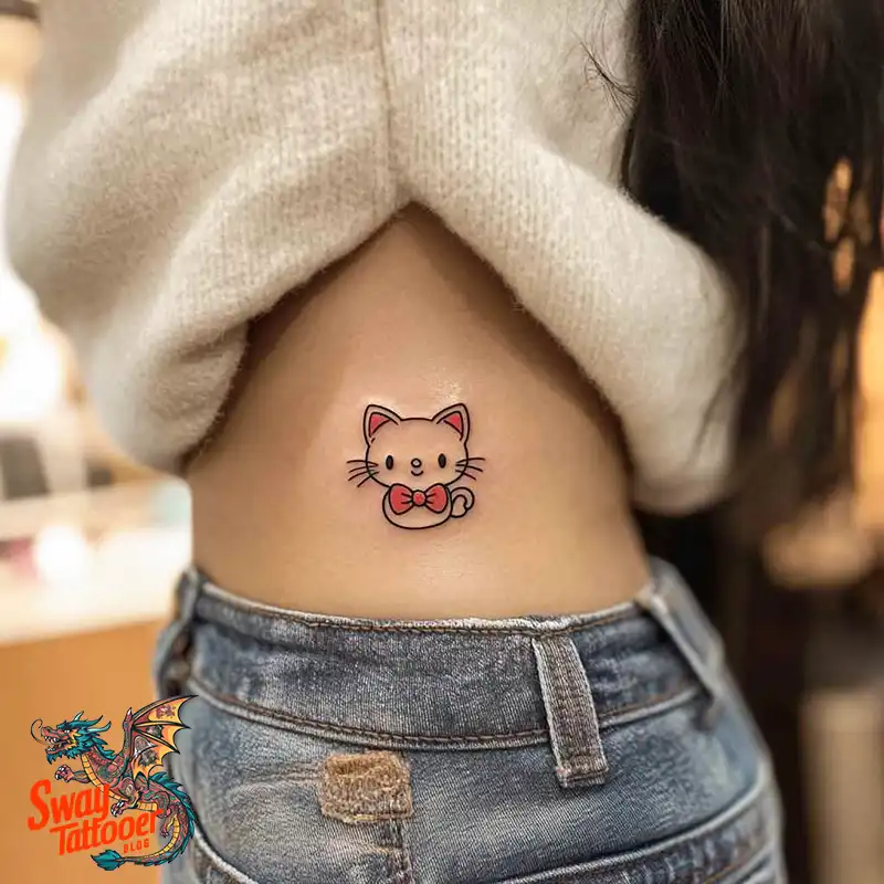150 Hello Kitty Tattoo Ideas: Cute, Kawaii Designs & Meaning 41 Hello Kitty Tattoo