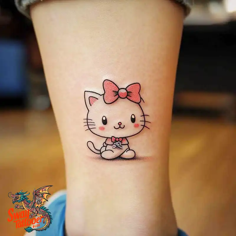 150 Hello Kitty Tattoo Ideas: Cute, Kawaii Designs & Meaning 149 Hello Kitty Tattoo