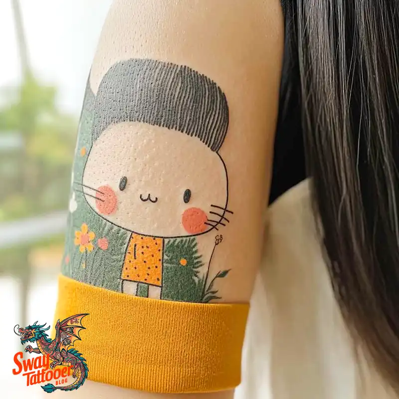 150 Hello Kitty Tattoo Ideas: Cute, Kawaii Designs & Meaning 30 Hello Kitty Tattoo