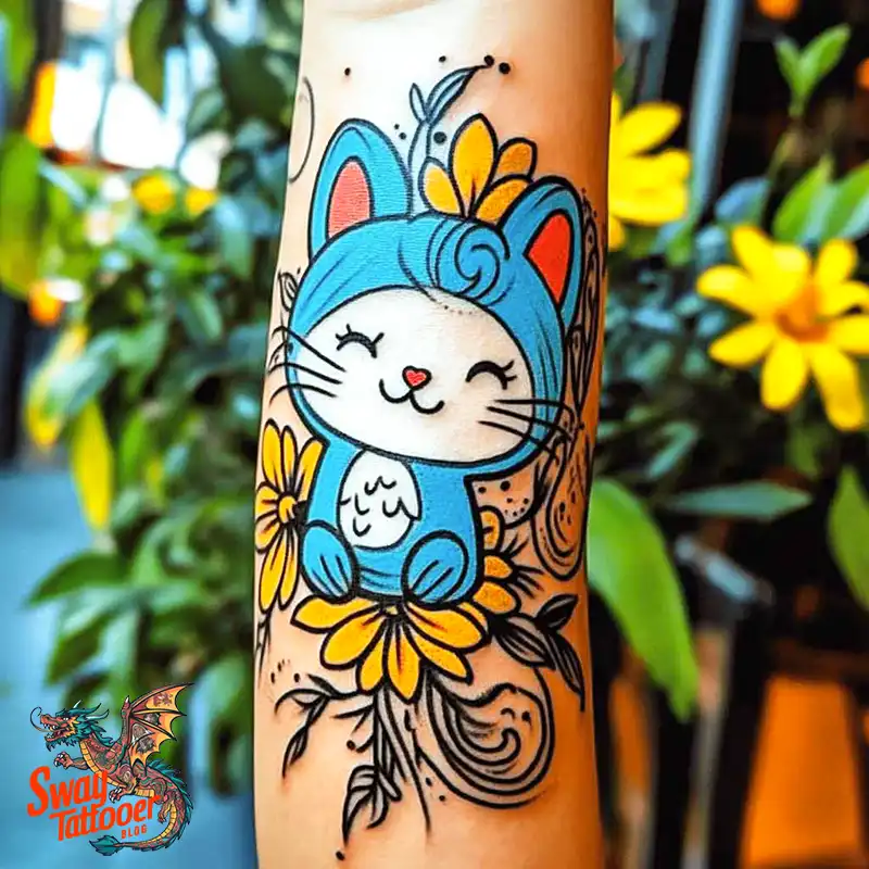 150 Hello Kitty Tattoo Ideas: Cute, Kawaii Designs & Meaning 21 Hello Kitty Tattoo