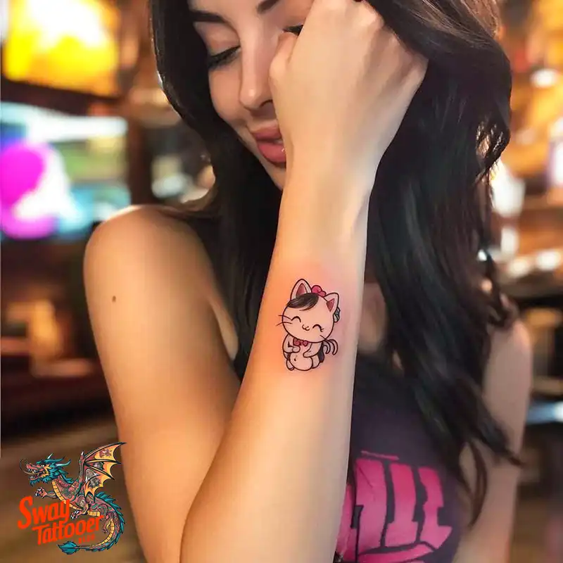 150 Hello Kitty Tattoo Ideas: Cute, Kawaii Designs & Meaning 8 Hello Kitty Tattoo