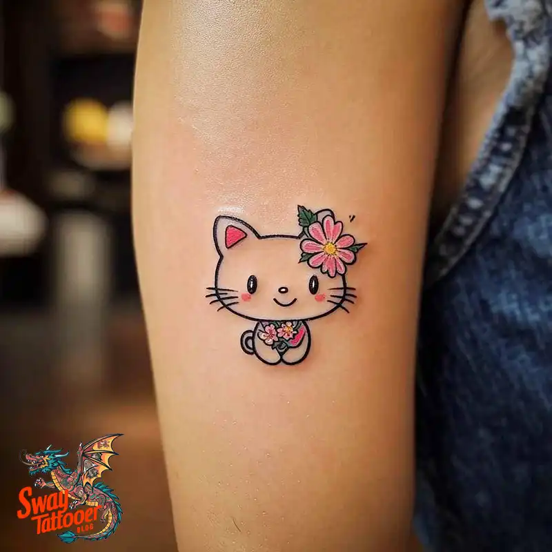 150 Hello Kitty Tattoo Ideas: Cute, Kawaii Designs & Meaning 151 Hello Kitty Tattoo
