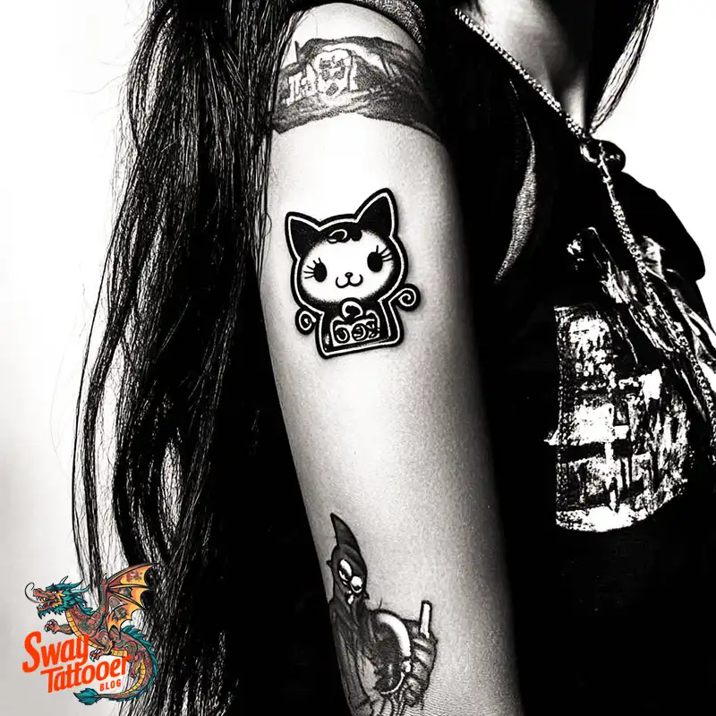 150 Hello Kitty Tattoo Ideas: Cute, Kawaii Designs & Meaning 5 Hello Kitty Tattoo