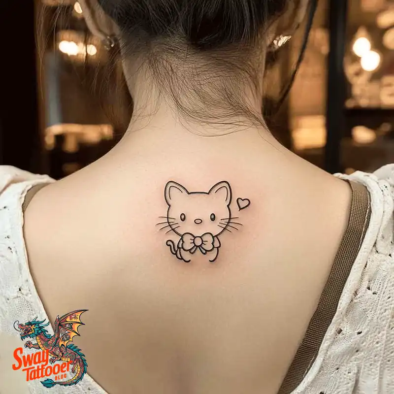 150 Hello Kitty Tattoo Ideas: Cute, Kawaii Designs & Meaning 1 Hello Kitty Tattoo