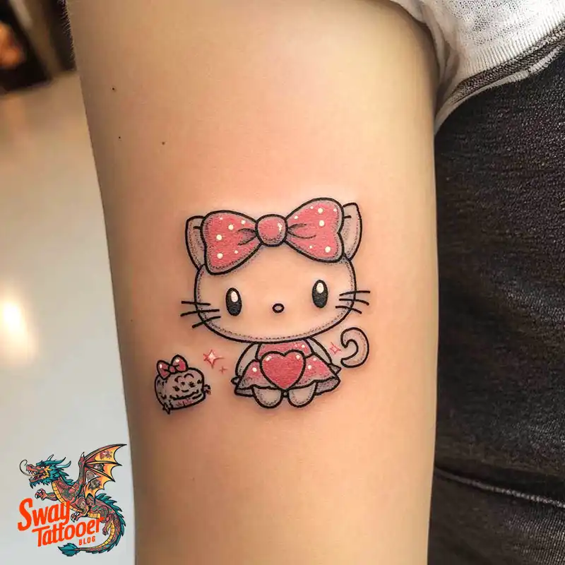 150 Hello Kitty Tattoo Ideas: Cute, Kawaii Designs & Meaning 154 Hello Kitty Tattoo
