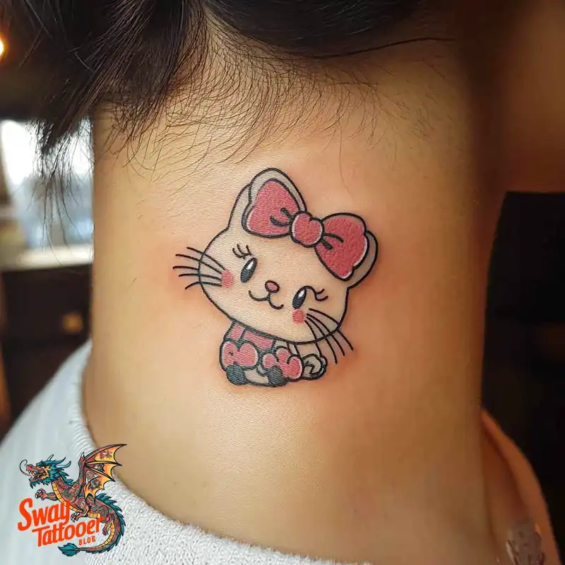 150 Hello Kitty Tattoo Ideas: Cute, Kawaii Designs & Meaning 127 Hello Kitty Tattoo