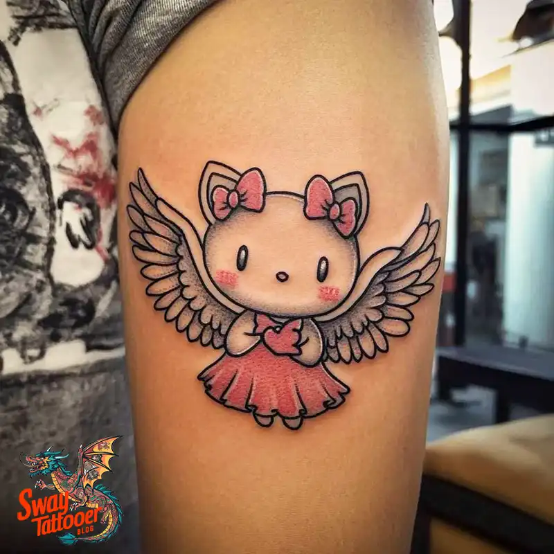 150 Hello Kitty Tattoo Ideas: Cute, Kawaii Designs & Meaning 139 Hello Kitty Tattoo