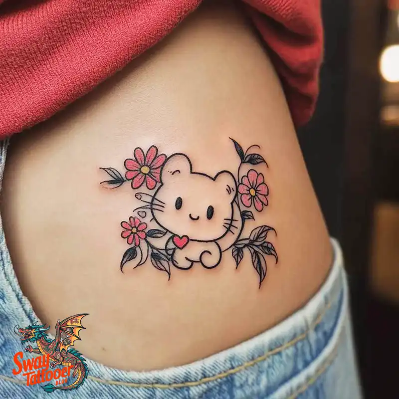 150 Hello Kitty Tattoo Ideas: Cute, Kawaii Designs & Meaning 124 Hello Kitty Tattoo