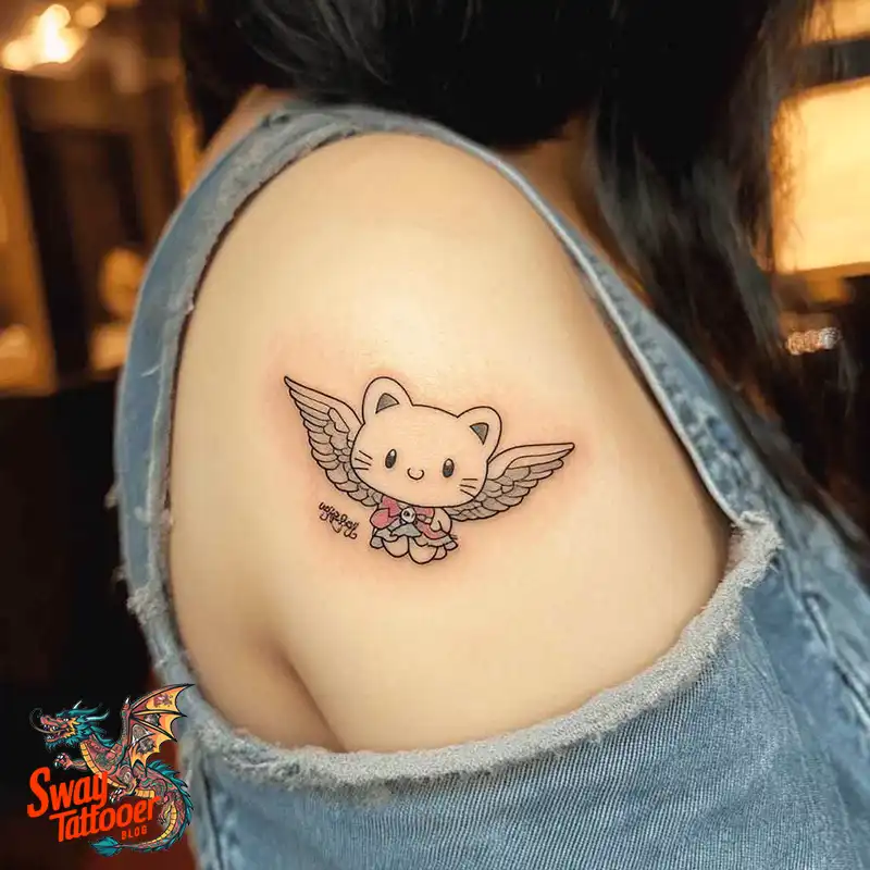 150 Hello Kitty Tattoo Ideas: Cute, Kawaii Designs & Meaning 100 Hello Kitty Tattoo
