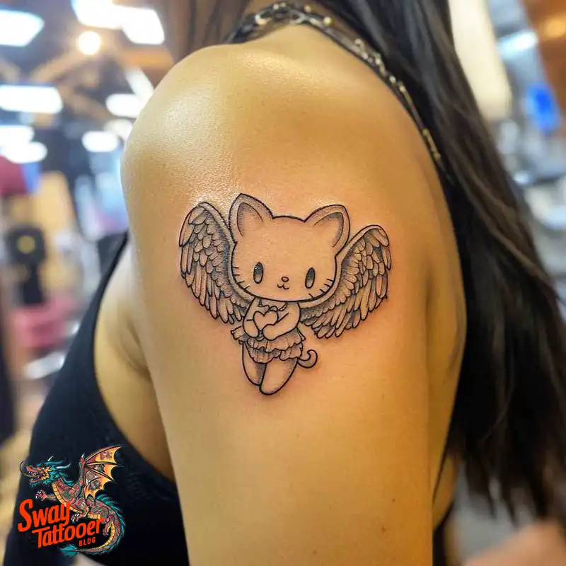150 Hello Kitty Tattoo Ideas: Cute, Kawaii Designs & Meaning 99 Hello Kitty Tattoo