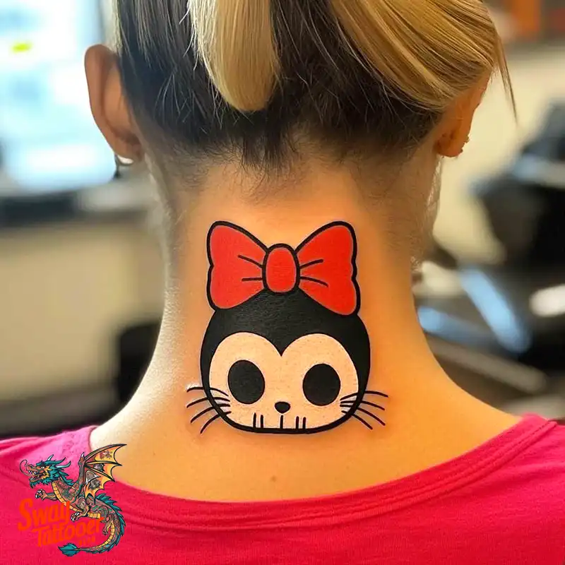 150 Hello Kitty Tattoo Ideas: Cute, Kawaii Designs & Meaning 89 Hello Kitty Tattoo