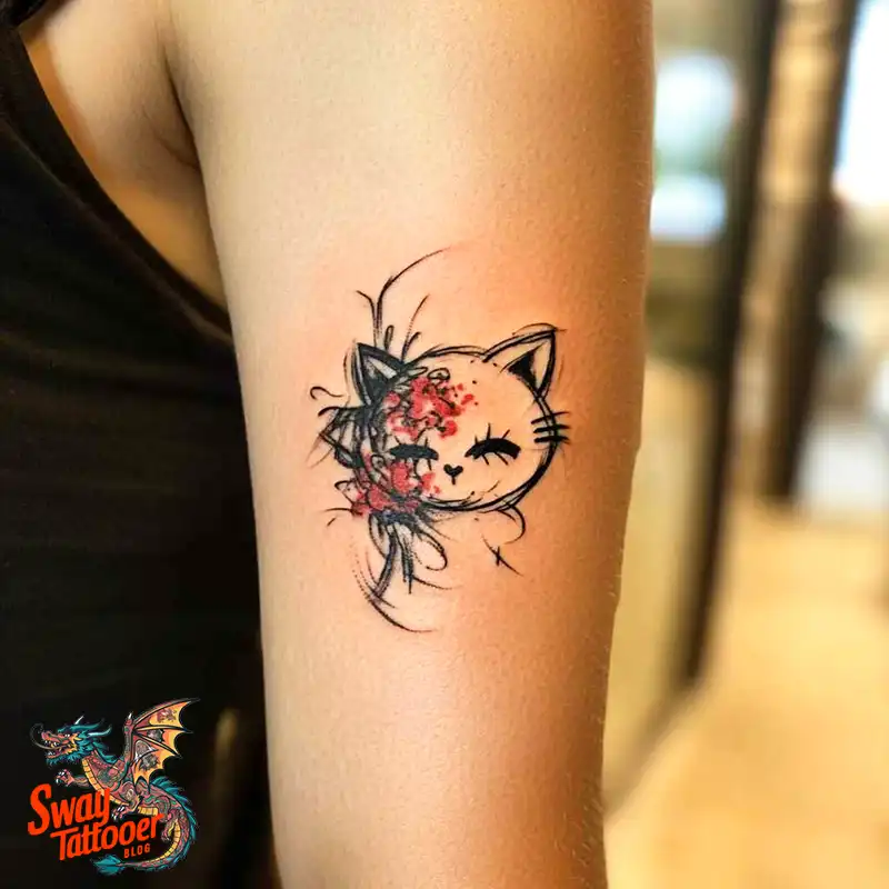 150 Hello Kitty Tattoo Ideas: Cute, Kawaii Designs & Meaning 87 Hello Kitty Tattoo