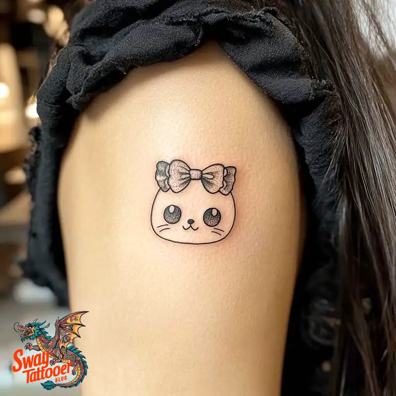 150 Hello Kitty Tattoo Ideas: Cute, Kawaii Designs & Meaning 81 Hello Kitty Tattoo