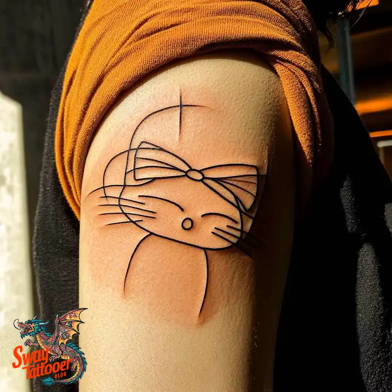150 Hello Kitty Tattoo Ideas: Cute, Kawaii Designs & Meaning 70 Hello Kitty Tattoo
