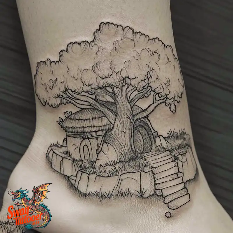 80 Hobbit Tattoo Design Ideas: with Meaning & Symbolism 73 Hobbit Tattoo