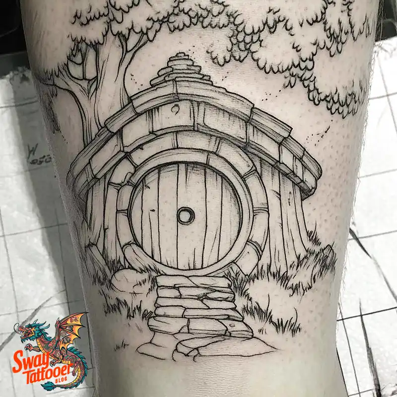 80 Hobbit Tattoo Design Ideas: with Meaning & Symbolism 74 Hobbit Tattoo
