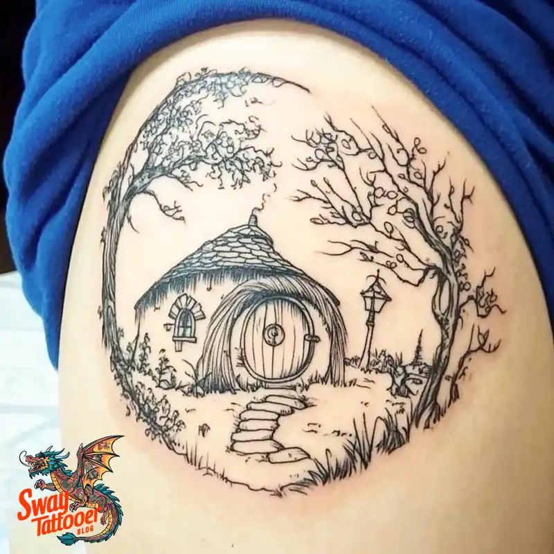 80 Hobbit Tattoo Design Ideas: with Meaning & Symbolism 60 Hobbit Tattoo