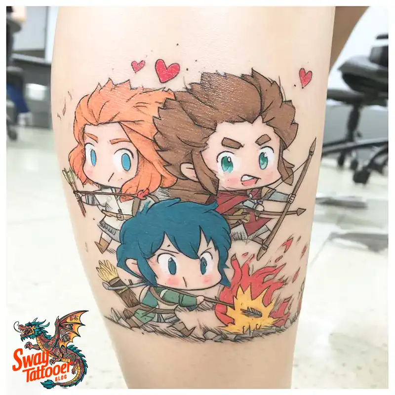 80 Hobbit Tattoo Design Ideas: with Meaning & Symbolism 54 Hobbit Tattoo