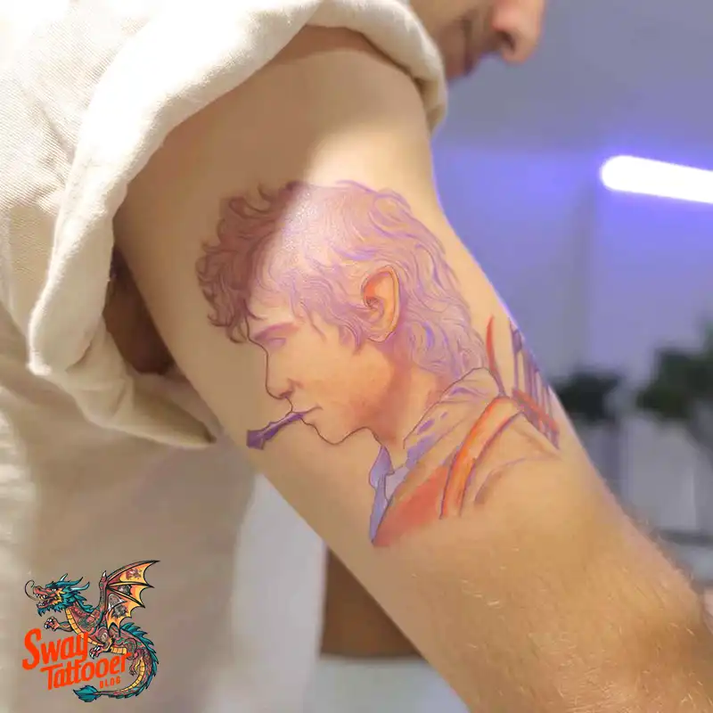80 Hobbit Tattoo Design Ideas: with Meaning & Symbolism 47 Hobbit Tattoo