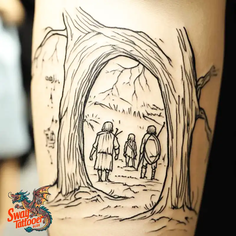 80 Hobbit Tattoo Design Ideas: with Meaning & Symbolism 38 Hobbit Tattoo