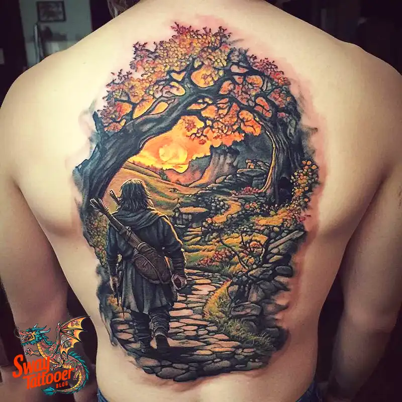 80 Hobbit Tattoo Design Ideas: with Meaning & Symbolism 40 Hobbit Tattoo
