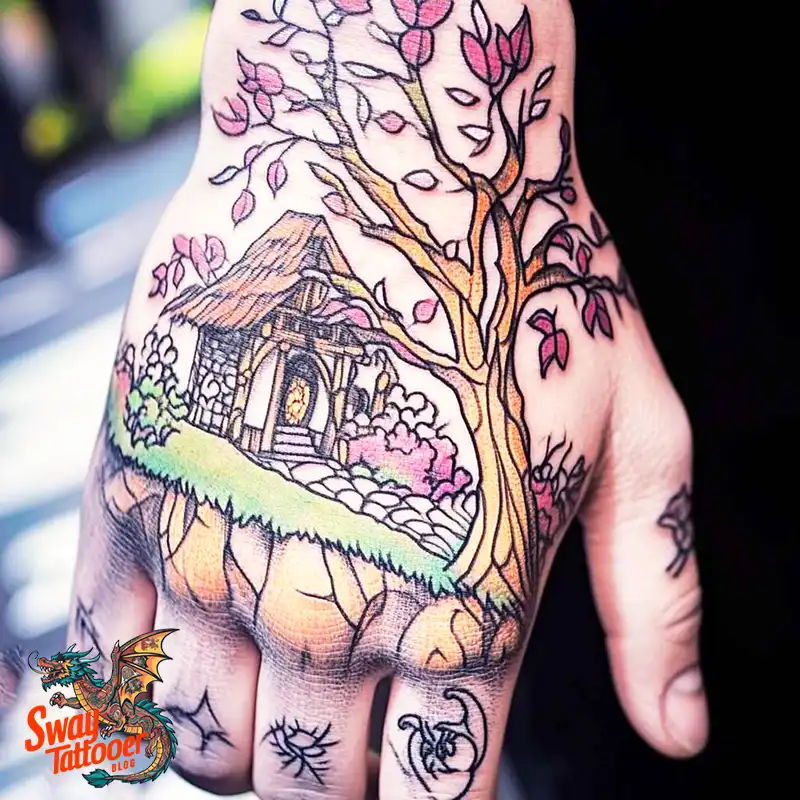 80 Hobbit Tattoo Design Ideas: with Meaning & Symbolism 70 Hobbit Tattoo