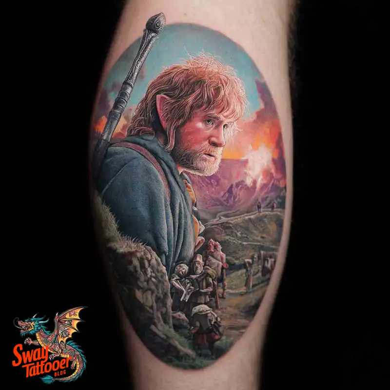 80 Hobbit Tattoo Design Ideas: with Meaning & Symbolism 35 Hobbit Tattoo