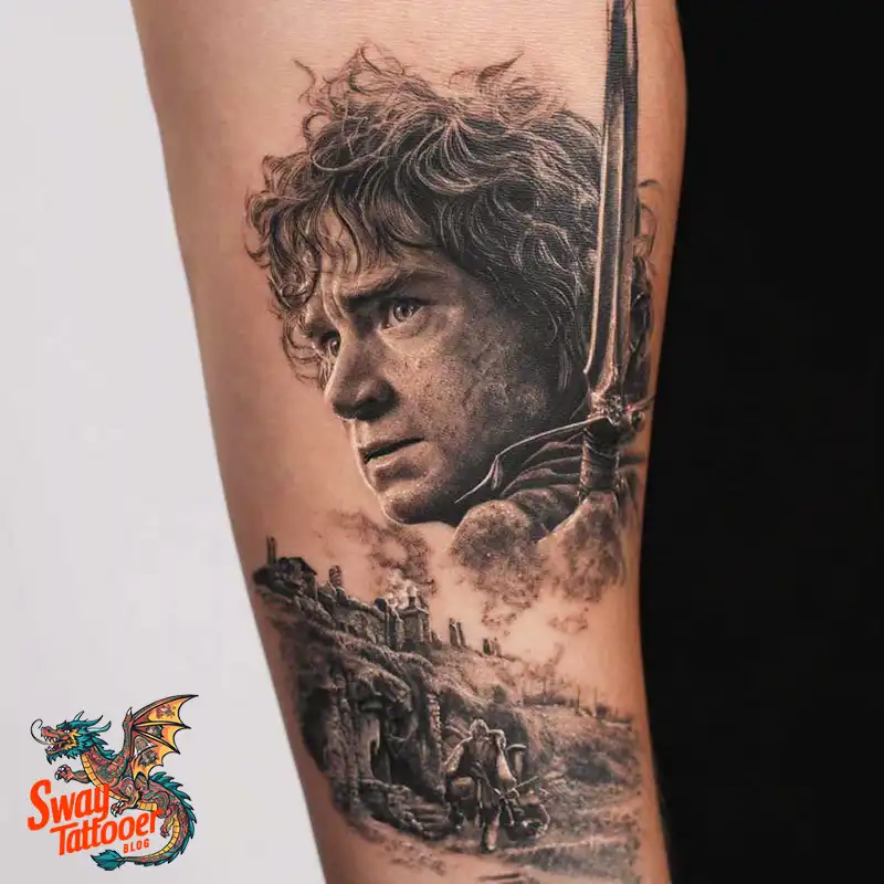 80 Hobbit Tattoo Design Ideas: with Meaning & Symbolism 34 Hobbit Tattoo