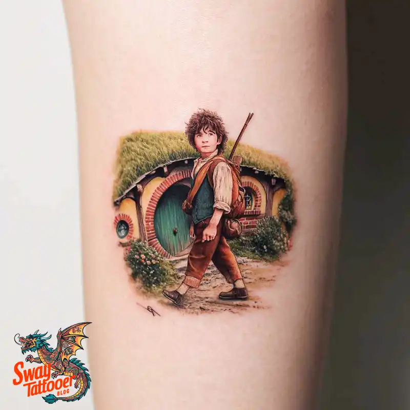 80 Hobbit Tattoo Design Ideas: with Meaning & Symbolism 33 Hobbit Tattoo