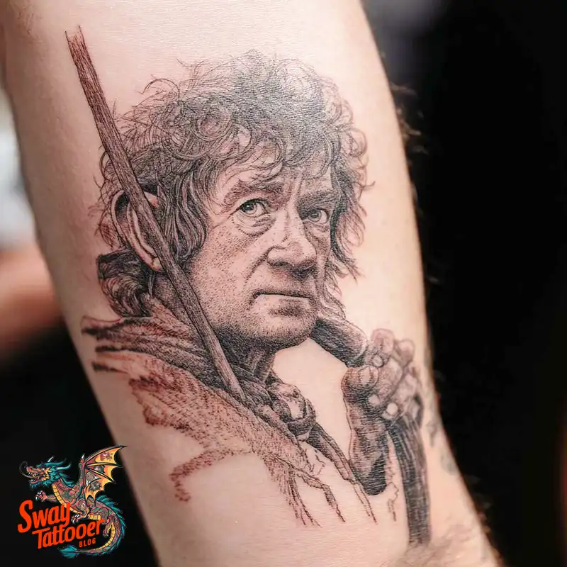 80 Hobbit Tattoo Design Ideas: with Meaning & Symbolism 32 Hobbit Tattoo