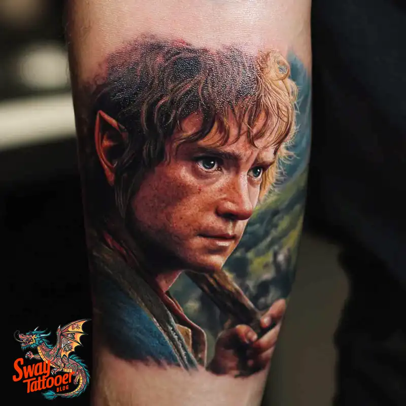 80 Hobbit Tattoo Design Ideas: with Meaning & Symbolism 31 Hobbit Tattoo