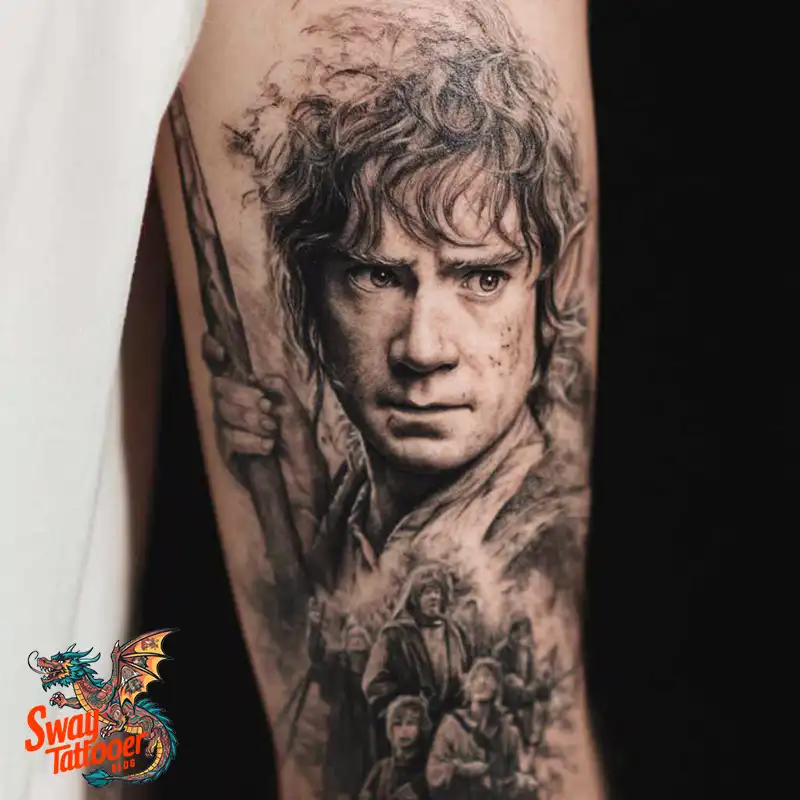 80 Hobbit Tattoo Design Ideas: with Meaning & Symbolism 29 Hobbit Tattoo