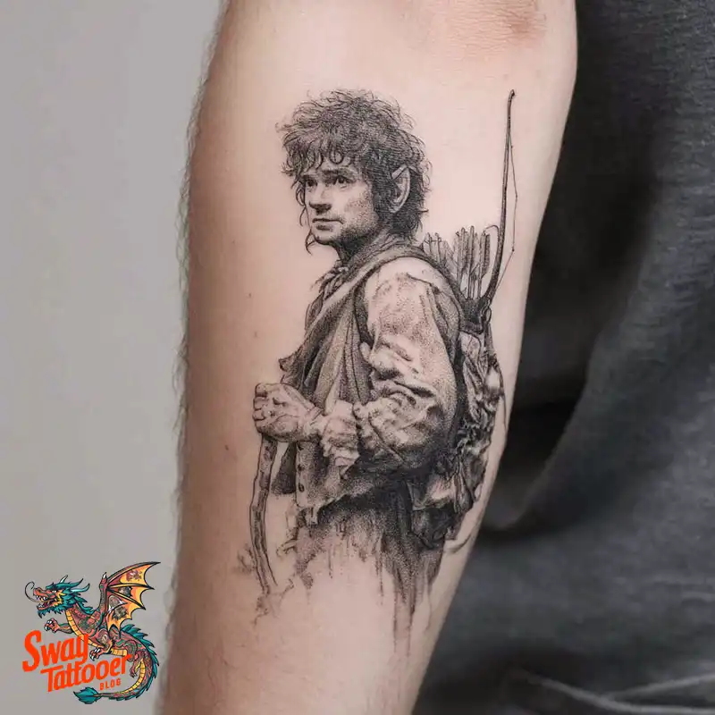 80 Hobbit Tattoo Design Ideas: with Meaning & Symbolism 20 Hobbit Tattoo